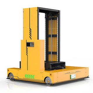 #BESS PACK Cluster automatic loading in bess rack Container AGV solution